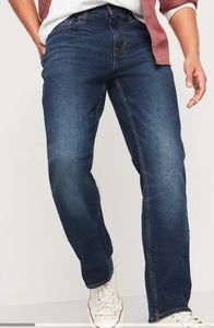 Old Navy Straight built in flex jeans 40/34 nwt